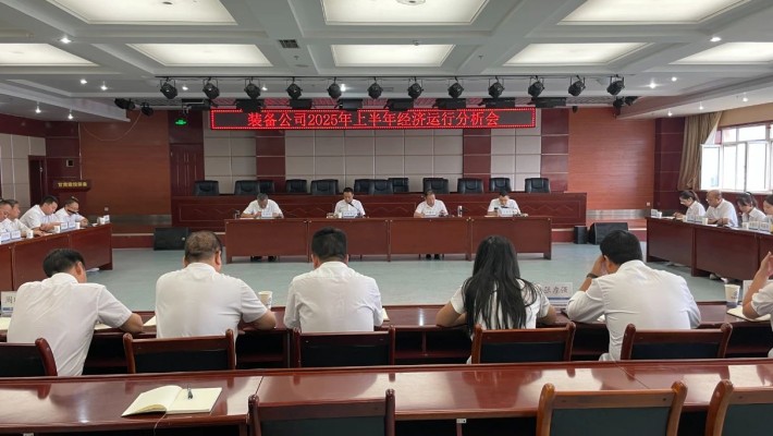 裝備公司召開上半年經(jīng)濟(jì)運(yùn)行分析會(huì)
